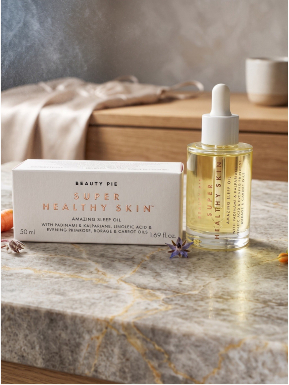 Super Healthy Skin Beauty Pie Amazing Sleep Oil 1.69 Oz/50mL Night New in Box